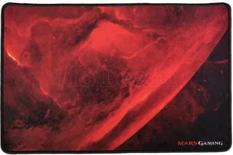 Photo de Tapis de souris Mars Gaming MRMP0 M (Noir/Rouge)