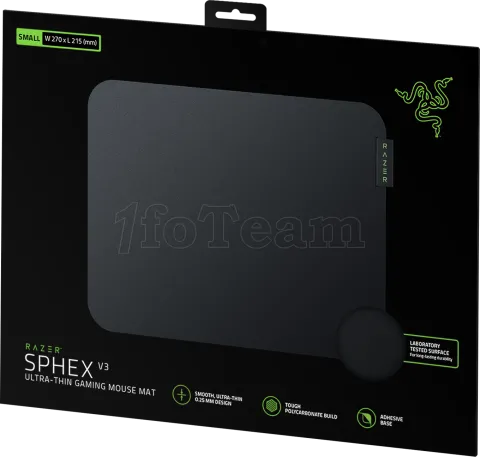 Photo de Tapis de Souris Razer Sphex V3 - Taille S (Noir)