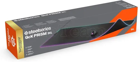 Photo de Tapis de Souris SteelSeries QcK Prism Cloth RGB - 3XL (Noir)