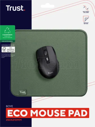 Photo de Tapis de Souris Trust Boye (Vert)