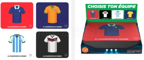 Photo de Tapis Souris Mobility Lab Coupe du Monde Football Bresil