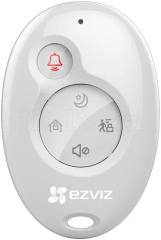 Photo de Télécommande d'alarme avec appel urgence Ezviz K2 (Blanc)