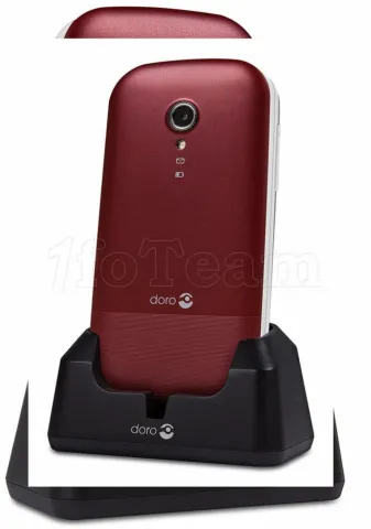 Photo de Telephone Doro 2404 (Rouge)