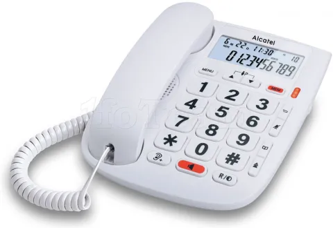 Photo de Téléphone fixe Alcatel TMax 20 (Blanc)