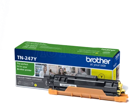 Photo de Toner Brother TN-247 - 2300 pages (Jaune)