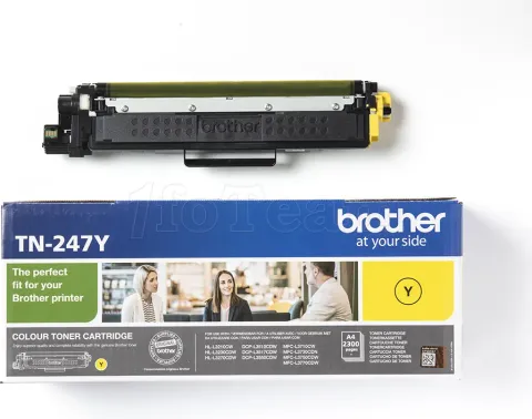 Photo de Toner Brother TN-247 - 2300 pages (Jaune)