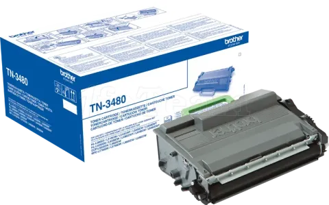 Photo de Toner Brother TN-3480 - 8000 pages (Noir)