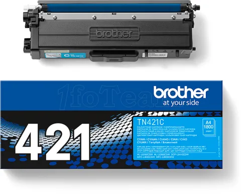 Photo de Toner Brother TN-421C - 1800 pages (Cyan)