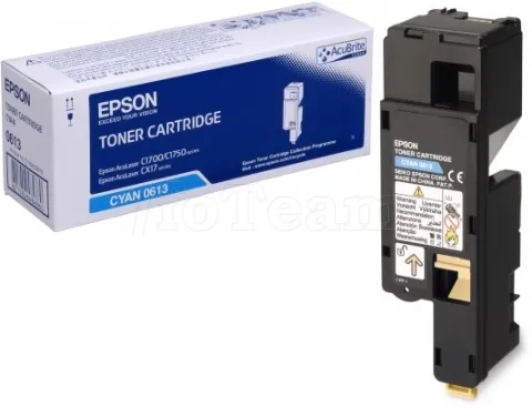 Photo de Toner Cyan Epson Aculaser CX17 (C13S050613) - 2000 pages