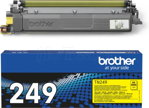 Photo de Toner Jaune Brother TN-249 - 4000 pages