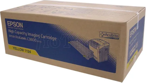 Photo de Toner Jaune Epson Aculaser C3800/N/DN (C13S051124) - 9000 pages