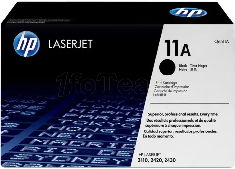 Photo de Toner Noir HP 11A (Q6511A) - 6000 pages