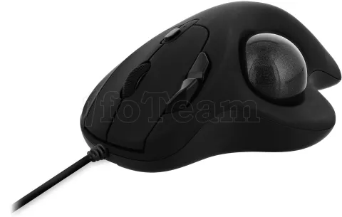 Photo de Trackball filaire T'nB Ergo pour droitier (Noir)