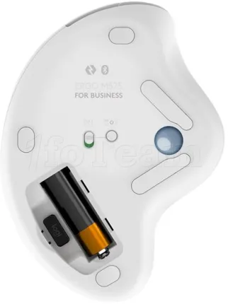 Photo de Trackball sans fil Logitech Ergo M575 Business (Blanc)