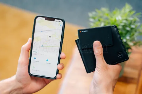 Photo de Tracker Bluetooth Format Carte Verbatim My Finder Card pour Apple (Noir)