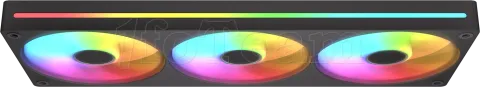 Photo de Triple Ventilateur de boitier Cougar Unity Reverse RGB - 360mm (Noir)