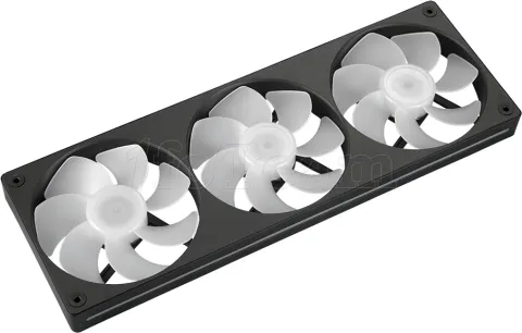 Photo de Triple Ventilateur de boitier Cougar Unity Reverse RGB - 360mm (Noir)