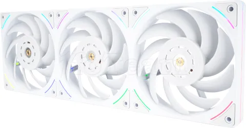 Photo de Triple Ventilateur de boitier Thermalright TL-UB RGB - 36cm (Blanc)