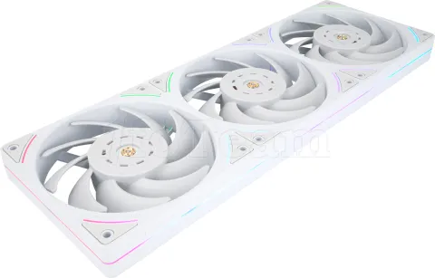 Photo de Triple Ventilateur de boitier Thermalright TL-UB RGB - 36cm (Blanc)
