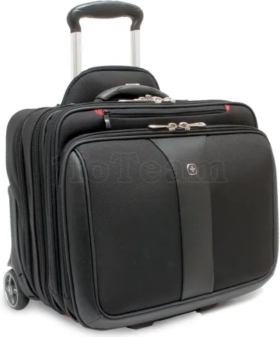 Photo de Trolley - Sacoche à roulettes Wenger Patriot 15,6"max (Noir)
