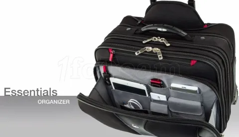 Photo de Trolley - Sacoche à roulettes Wenger Patriot 15,6"max (Noir)