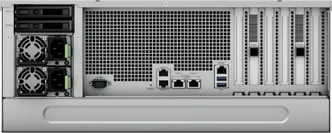 Photo de Unité d'extension 4U Synology RX6025sas pour NAS Rack HD6500 - 60 disques (Noir)