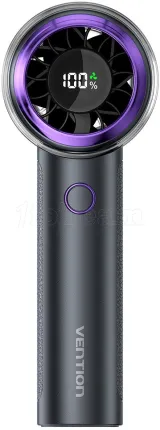 Photo de Ventilateur à main sur batterie Vention (Noir/Violet)