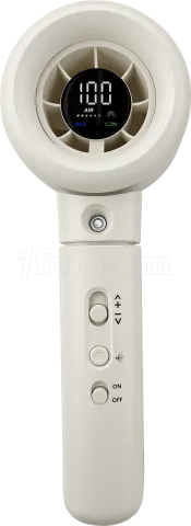 Photo de Ventilateur à main sur batterie Verbatim Cool'n'Go Aqua Breeze (Blanc/Argent)