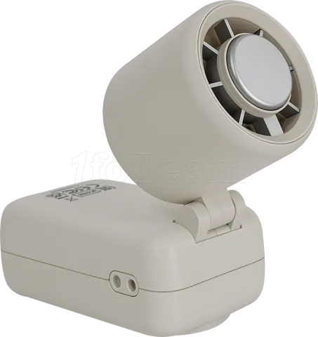 Photo de Ventilateur à main sur batterie Verbatim Cool'n'Go Ice Touch Mini (Blanc/Argent)