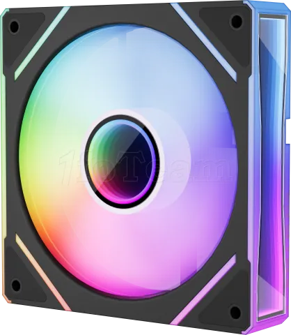 Photo de Ventilateur boitier 1stPlayer FC7 RGB - 12cm (Noir)