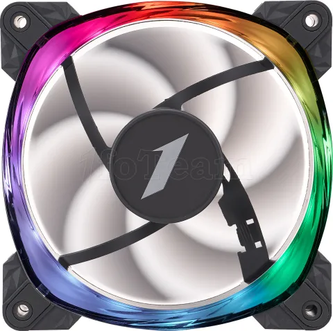 Photo de Ventilateur boitier 1stPlayer FS7 RGB - 12cm (Noir)