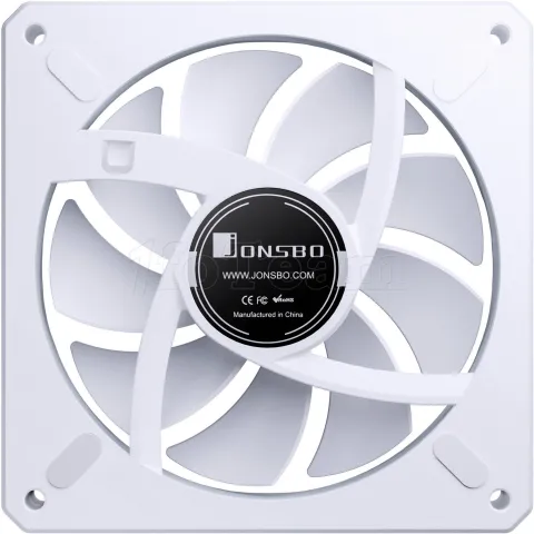 Photo de Ventilateur boitier Jonsbo XA-120 RGB - 12cm (Blanc)