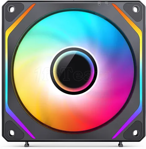 Photo de Ventilateur boitier Jonsbo ZL-120B RGB - 12cm (Noir)