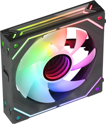 Photo de Ventilateur boitier Mars Gaming MF-Linkfinity RGB 12cm (Noir)