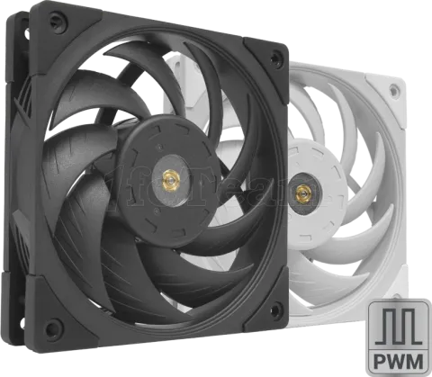 Photo de Ventilateur boitier Mars Gaming MF-NC - 12cm (Blanc)