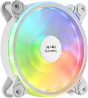 Photo de Mars Gaming MFX RGB 12cm (Blanc)