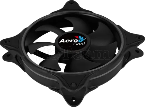 Photo de Ventilateur de boitier AeroCool Eclipse 12 RGB 12cm Noir)