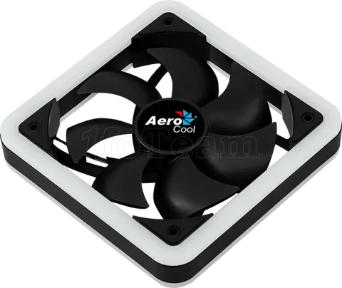 Photo de Ventilateur de boitier AeroCool Edge RGB 14cm (Noir)