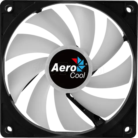 Photo de Ventilateur de boitier Aerocool Frost RGB 12cm (Noir)