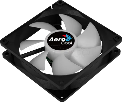 Photo de Ventilateur de boitier AeroCool Frost RGB 9cm (Noir)