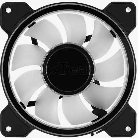 Photo de Ventilateur de boitier Aerocool Mirage RGB 12cm (Noir)