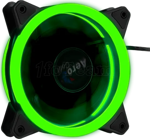 Photo de Ventilateur de boitier AeroCool Rev RGB 12cm (Noir)