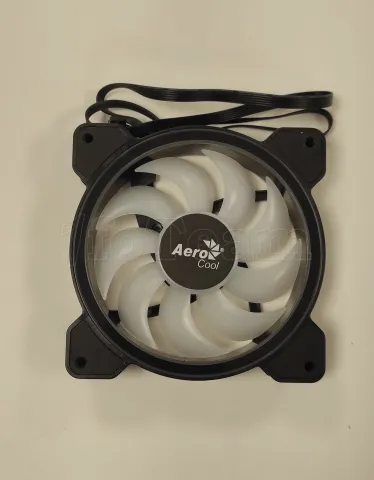 Photo de Ventilateur de boitier Aerocool Saturn 12F A RGB 12cm (Noir) - ID 203255