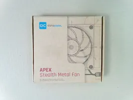 Photo de Ventilateur de boitier Alphacool Apex Stealth Metal Power - 12cm (Or) - ID 223857