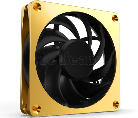 Photo de Ventilateur de boitier Alphacool Apex Stealth Metal Power - 12cm (Or)