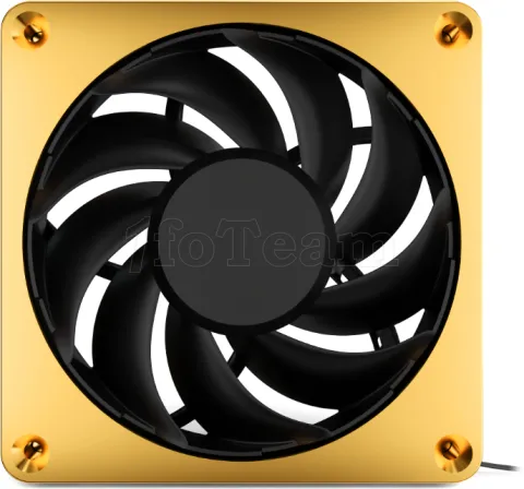 Photo de Ventilateur de boitier Alphacool Apex Stealth Metal Power - 12cm (Or)