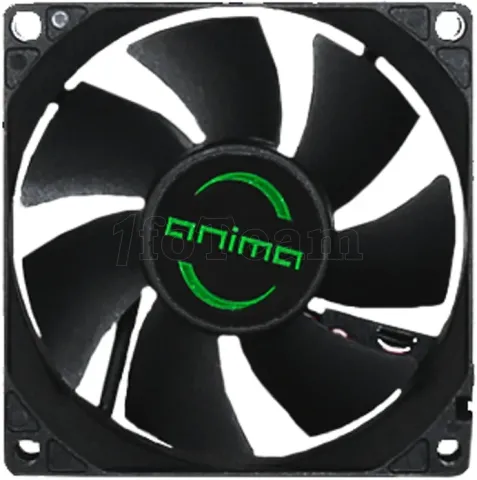 Photo de Ventilateur de boitier Anima AF8 - 8cm (Noir)