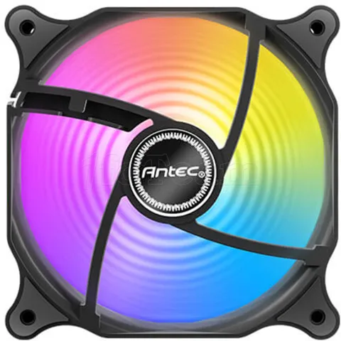 Photo de Ventilateur de boitier Antec F12 Racing RGB - 12cm (Noir)