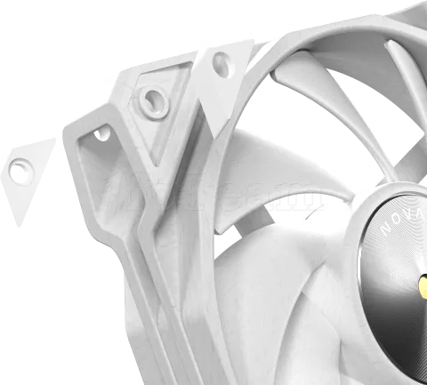 Photo de Ventilateur de boitier Antec Nova - 12cm (Blanc)
