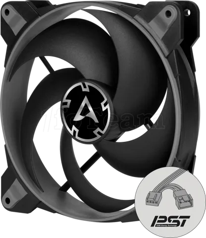 Photo de Ventilateur de boitier Arctic BioniX P120 - 12cm (Noir/Gris)